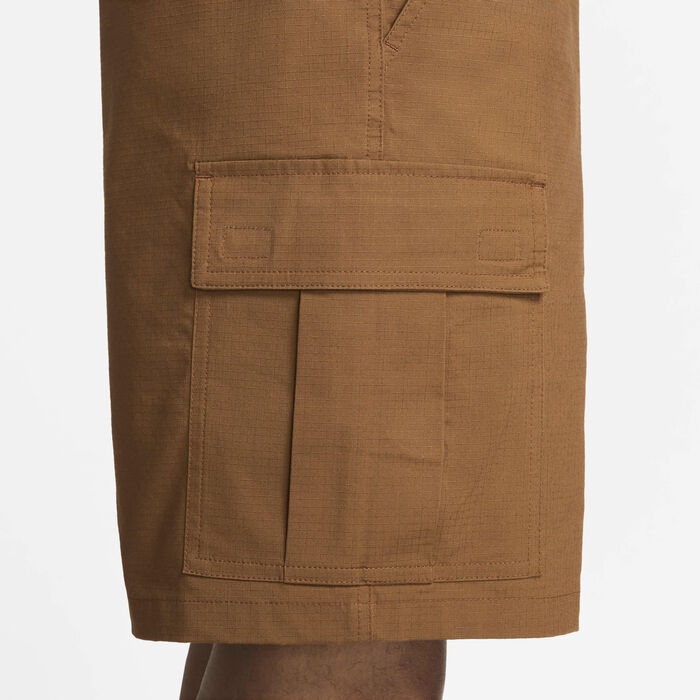 Nike Men's Club Cargo Shorts Brown image number 5