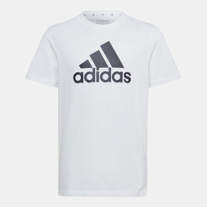 adidas Kids' Essentials Big Logo T-Shirt White image number 1