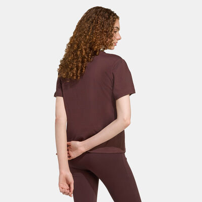 adidas Women's Essentials T-Shirt Brown adidas Women's Essentials T-Shirt Brown