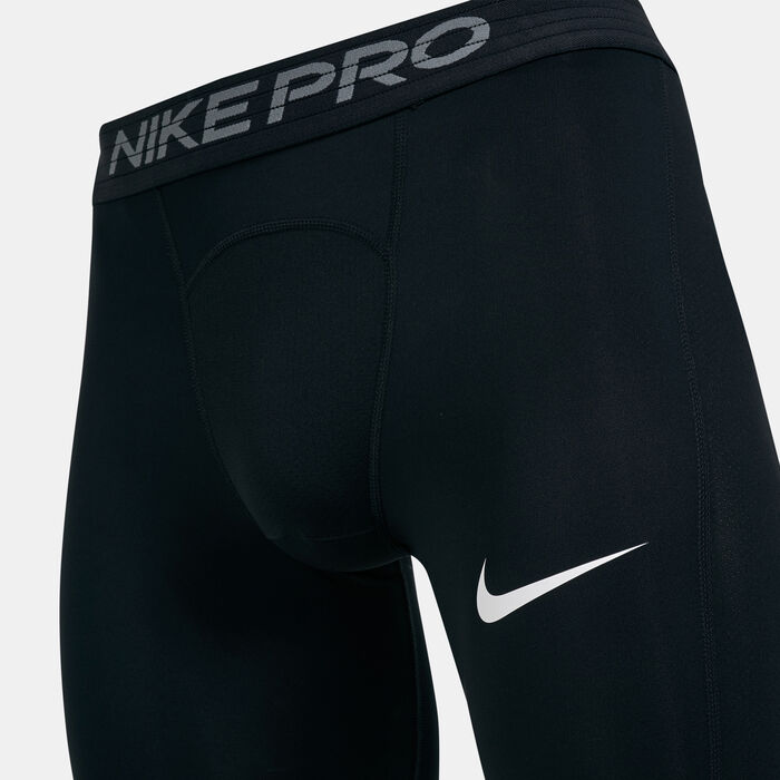 Nike Men's Pro Long Shorts Black Nike Men's Pro Long Shorts Black image number 2