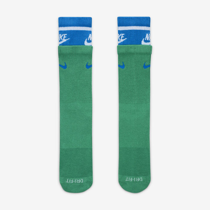 Nike Everyday Plus Cushioned Crew Socks Green Nike Everyday Plus Cushioned Crew Socks Green image number 1