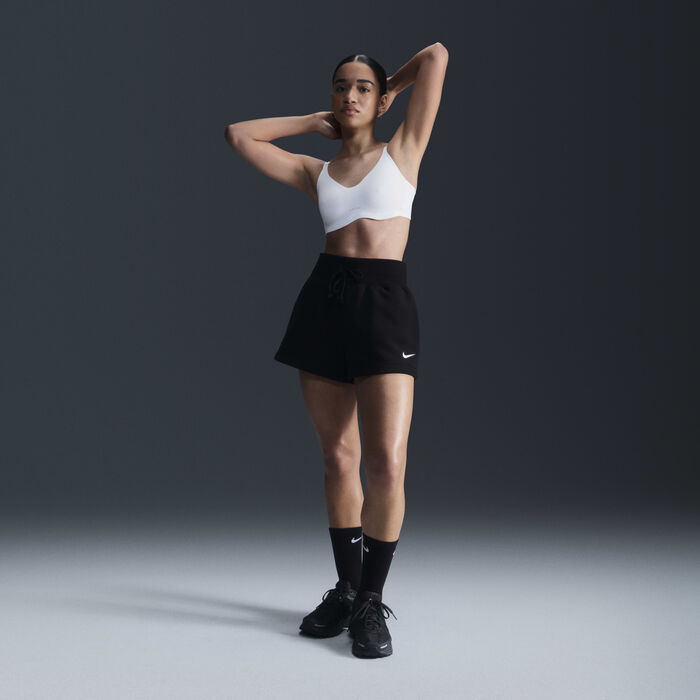 Nike Women's Alate Minimalist Light-Support Convertible Sports Bra White Nike Women's Alate Minimalist Light-Support Convertible Sports Bra White image number 3