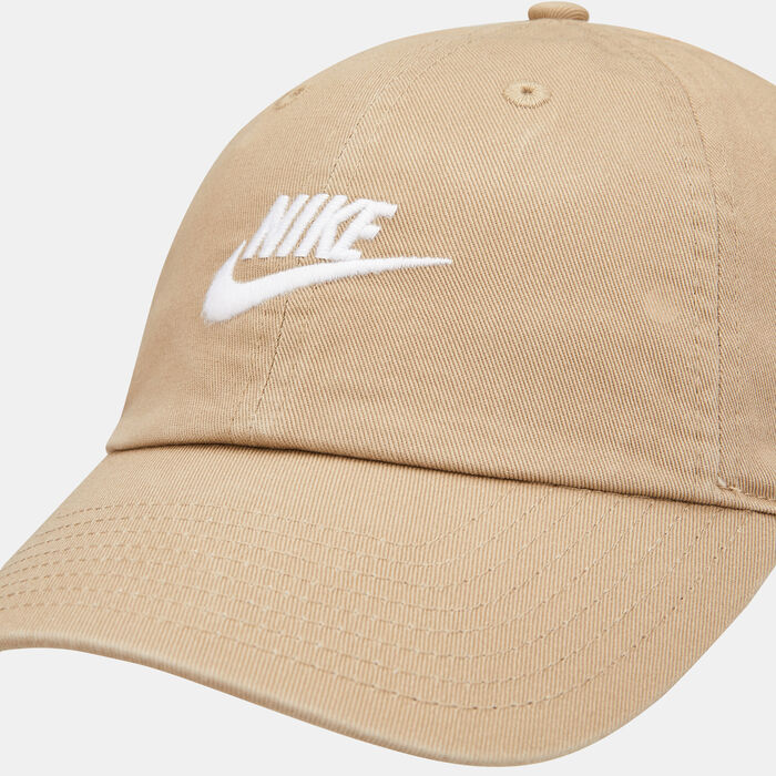 Nike Club Unstructured Futura Wash Cap Beige image number 2