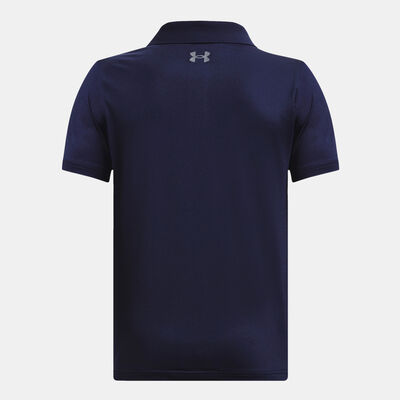 Under Armour Kids' Matchplay Golf Polo Shirt Blue Under Armour Kids' Matchplay Golf Polo Shirt Blue