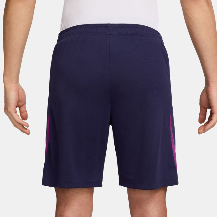 Nike Men's FC Barcelona Strike Knit Football Shorts Purple Nike Men's FC Barcelona Strike Knit Football Shorts Purple image number 1