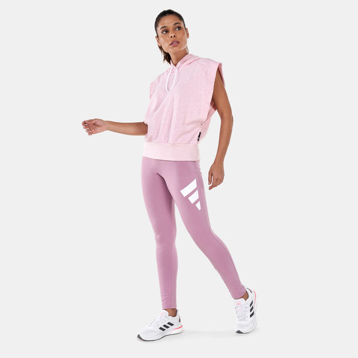 adidas Women's Sportswear Future Icons Leggings Pink adidas Women's Sportswear Future Icons Leggings Pink image number 2