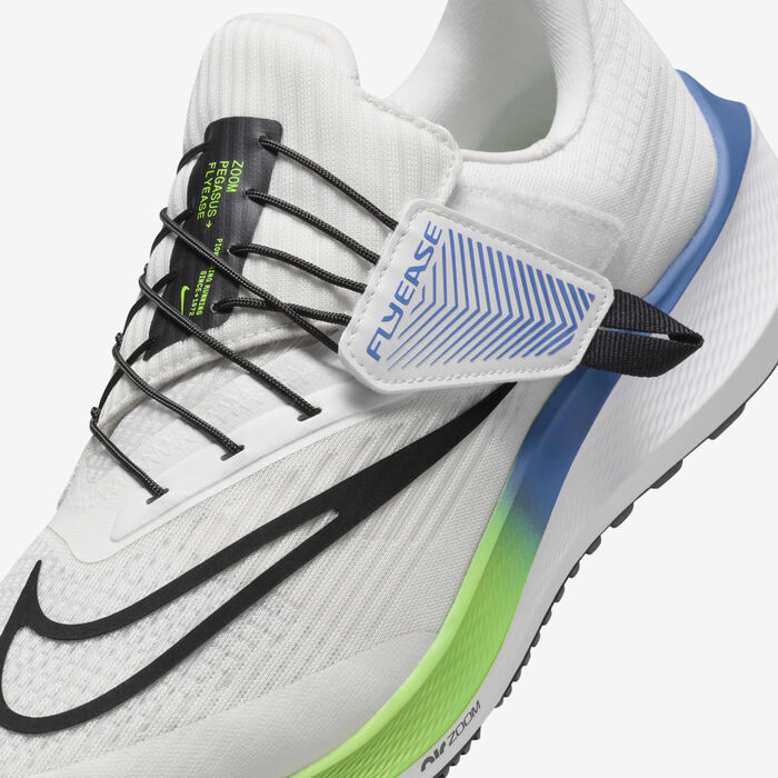 Nike Men's Pegasus FlyEase Easy On/Off Road Running Shoes Grey Nike Men's Pegasus FlyEase Easy On/Off Road Running Shoes Grey image number 6