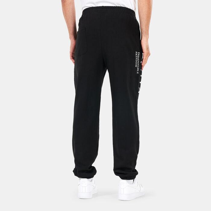 Tee Library Men's French Terry Jogger Pants Black Tee Library Men's French Terry Jogger Pants Black image number 1
