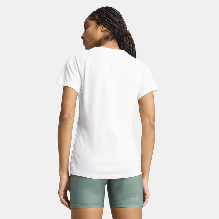 PUMA Women's VELOCITY Running T-Shirt White image number 1