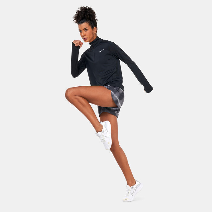 Nike Women's Dri-FIT Pacer 1/4-Zip Sweatshirt Black Nike Women's Dri-FIT Pacer 1/4-Zip Sweatshirt Black image number 2