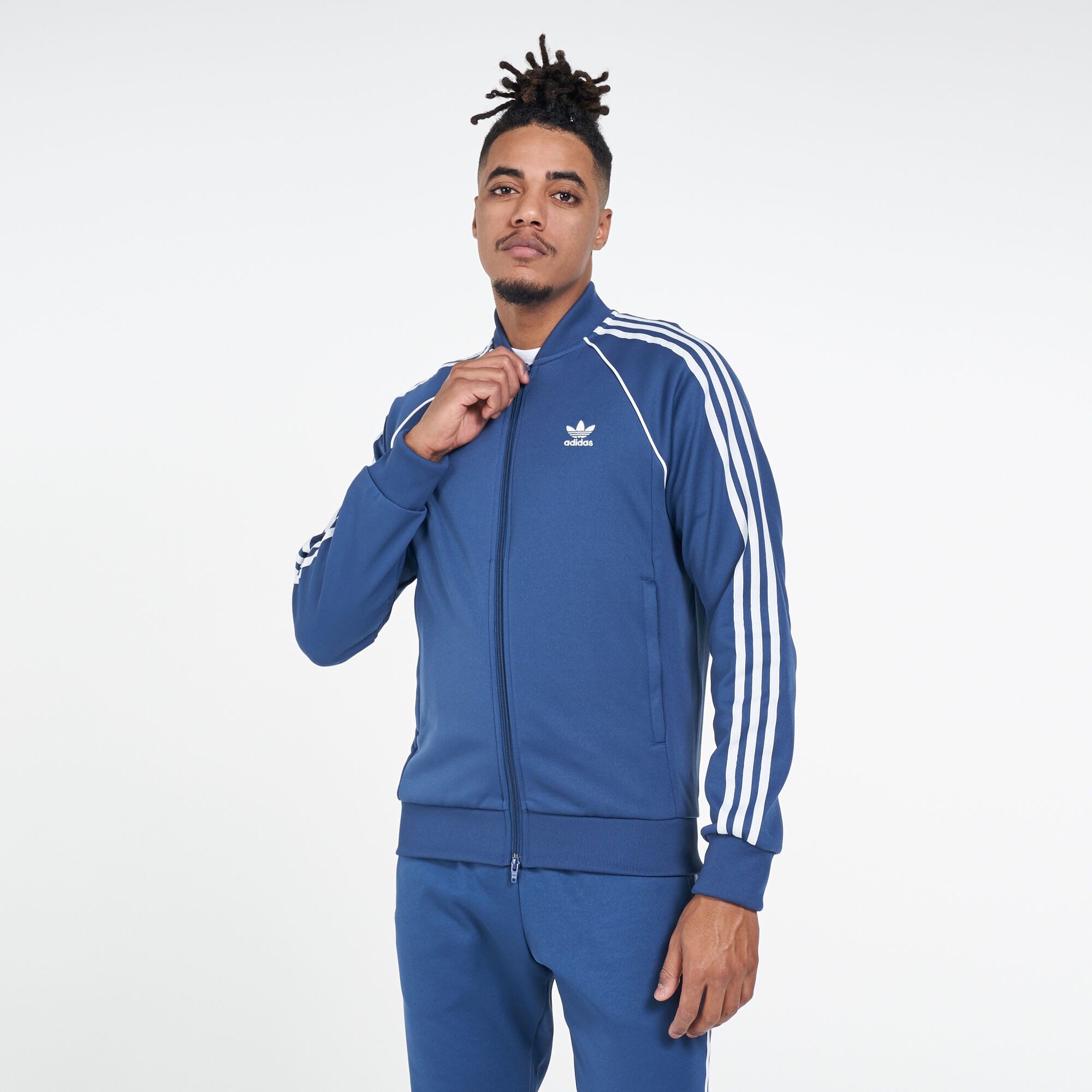 Adidas originals sst track jacket blue outlet