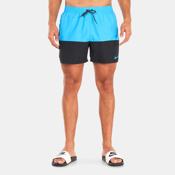Nike Swim Men's Split Swim Trunks Blue Nike Swim Men's Split Swim Trunks Blue image number 1