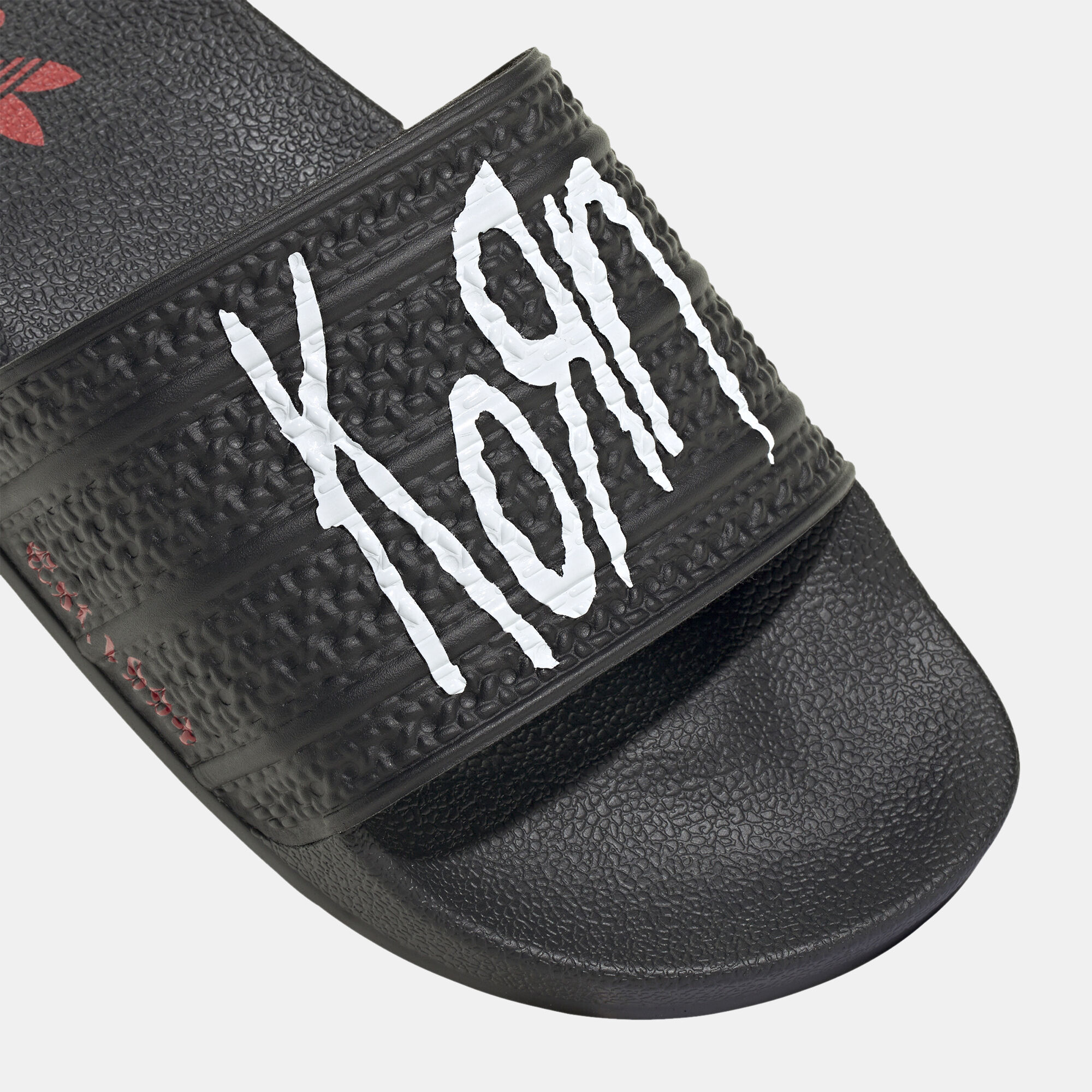 adidas 【新品】 コラボ★ADILETTE KORN SLIDES Korn x adidas Adilette Slides '30th Anniversary' | Sneakerjagers
