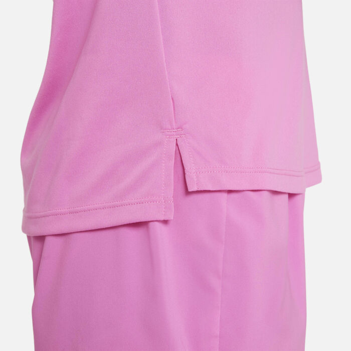 Nike Kids' Dri-FIT One Training Tank Pink image number 3