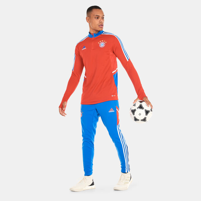 adidas Men's FC Bayern Condivo 22 Training Top Red adidas Men's FC Bayern Condivo 22 Training Top Red image number 2