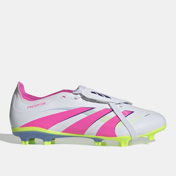 adidas Men's Predator League Fold-Over Tongue Firm/Multi-Ground Football Shoes Pink image number 0