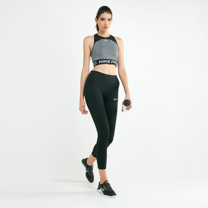 Women's Dri-FIT Space Dye Cropped Top Women's Dri-FIT Space Dye Cropped Top image number 2