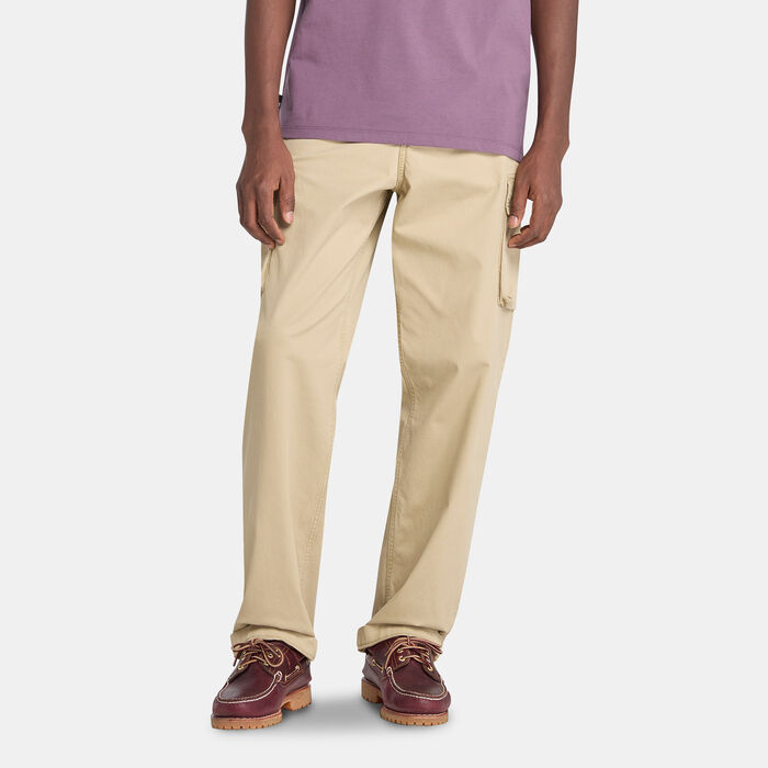 Timberland Men's Brookline Twill Cargo Pants Green Timberland Men's Brookline Twill Cargo Pants Green image number 0