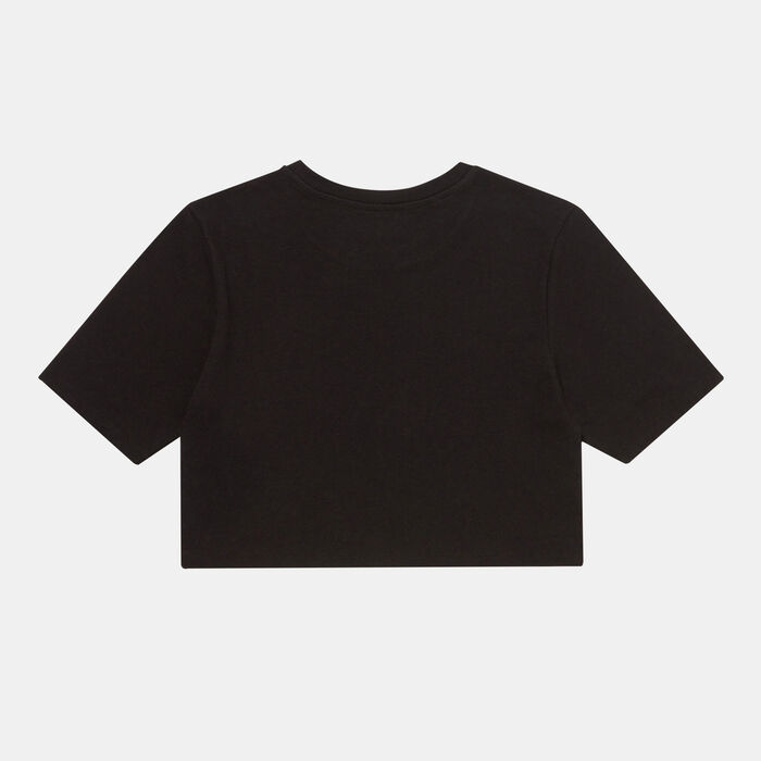 Vans Women's Growing Ideas Crop Top Black image number 1