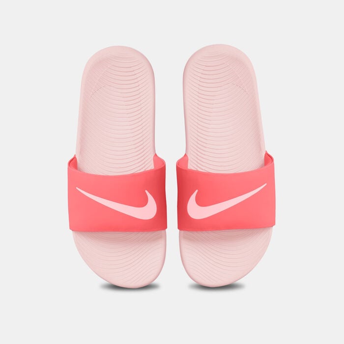 Nike Kids' Kawa Slides Peach Nike Kids' Kawa Slides Peach image number 2