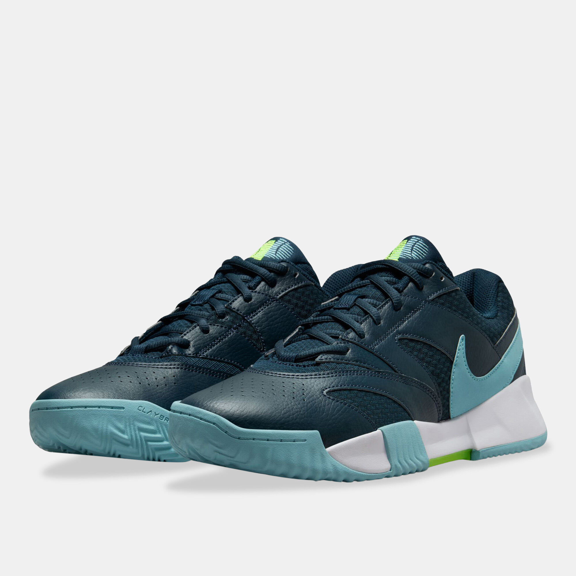 Men's court lite tennis shoes phantom and blue void cheap