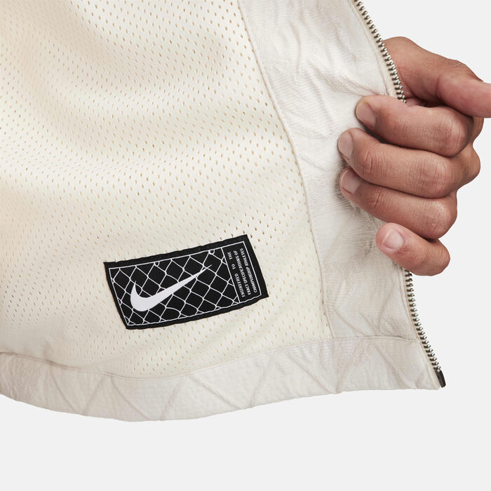 Nike Men's Repel Basketball Jacket White image number 5