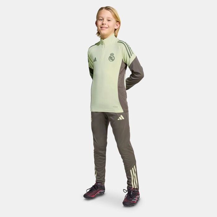 adidas Kids' Real Madrid Tiro 25 Competition Training Football Pants Grey adidas Kids' Real Madrid Tiro 25 Competition Training Football Pants Grey image number 2