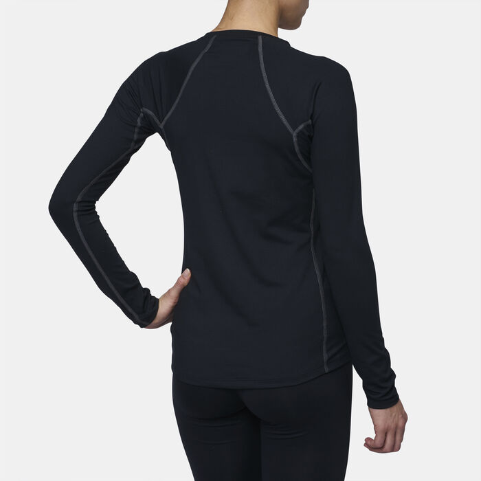 Columbia Heavyweight Stretch Long Sleeve T-Shirt Black Columbia Heavyweight Stretch Long Sleeve T-Shirt Black image number 1