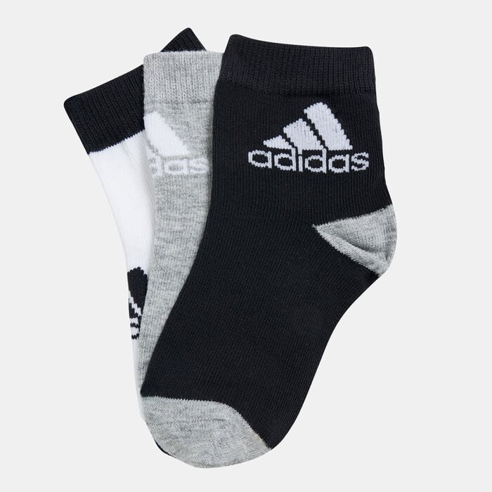 adidas Kids' Ankle Socks (Older Kids) - 3 Pack adidas Kids' Ankle Socks (Older Kids) - 3 Pack image number 0