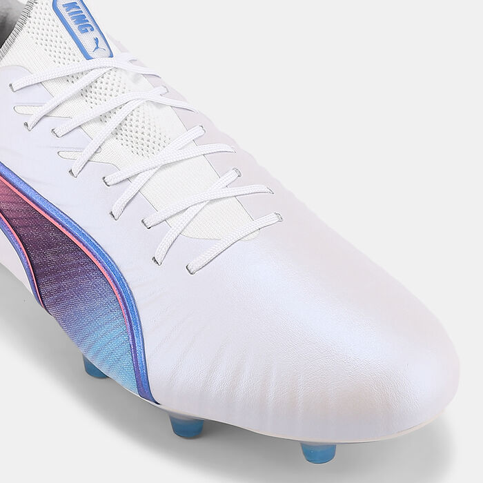 PUMA Men's KING ULTIMATE Firm Ground/Artificial Ground Football Shoes Grey PUMA Men's KING ULTIMATE Firm Ground/Artificial Ground Football Shoes Grey image number 4