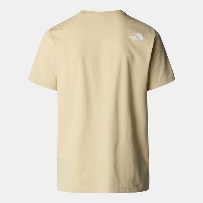 The North Face Men’s Mountain Line T-Shirt Beige The North Face Men’s Mountain Line T-Shirt Beige image number 1