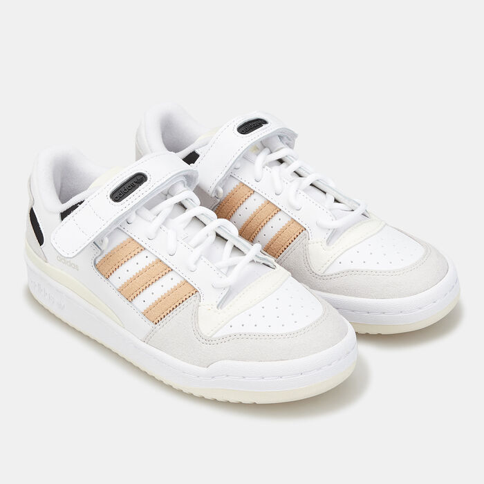 adidas Women's Forum Low Shoe White adidas Women's Forum Low Shoe White image number 1
