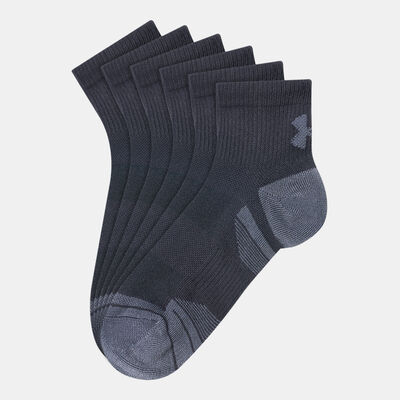 Under Armour Performance Tech Quarter Socks (3 Pairs) Black Under Armour Performance Tech Quarter Socks (3 Pairs) Black