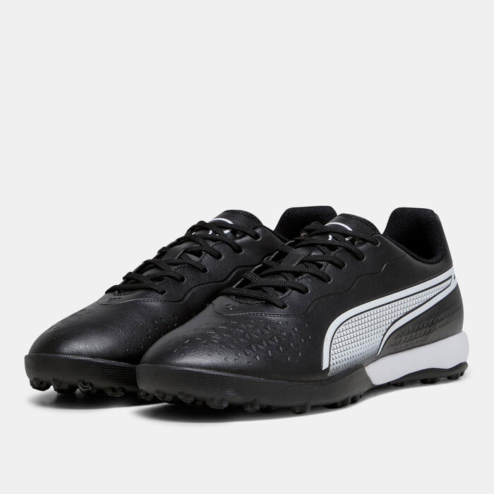 PUMA Men's KING MATCH Turf-Training Football Shoe Black image number 1