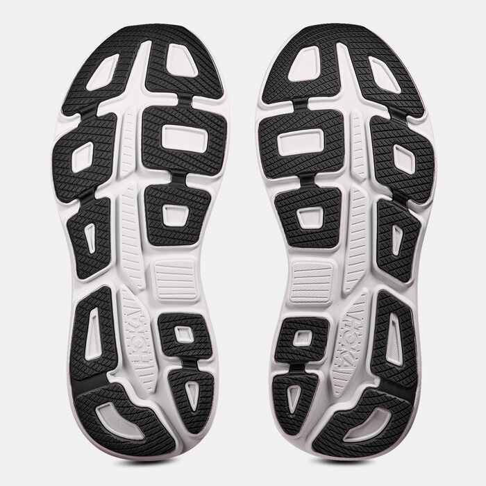 HOKA Men's Bondi 9 Running Shoes Grey HOKA Men's Bondi 9 Running Shoes Grey image number 4