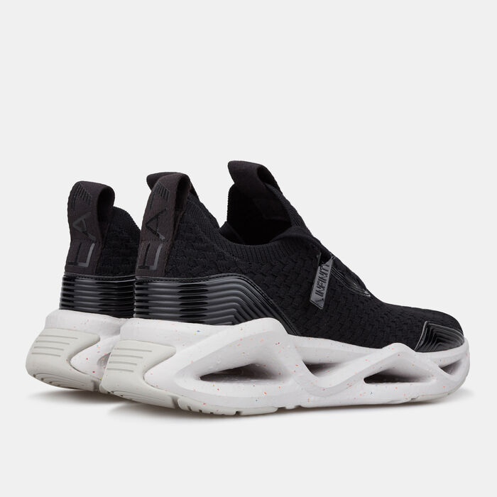 EA7 Emporio Armani Men's Infinity Recycle Shoe Black image number 2
