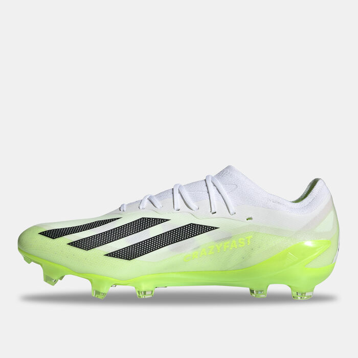 adidas Men's X CRAZYFAST.1 Firm Ground Football Shoe Green adidas Men's X CRAZYFAST.1 Firm Ground Football Shoe Green image number 3