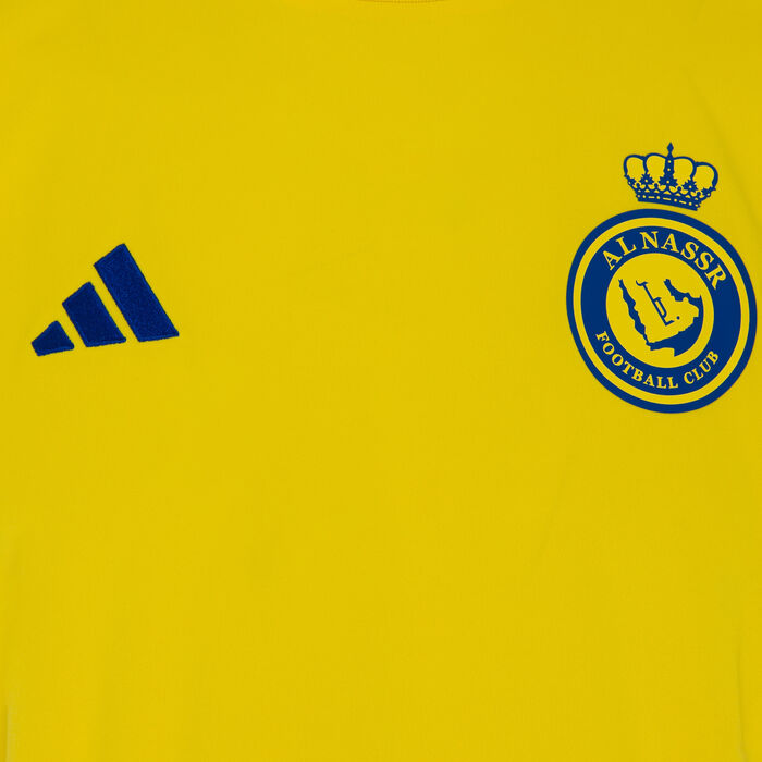 adidas Men's Al Nasser Fan Football Jersey Blue adidas Men's Al Nasser Fan Football Jersey Blue image number 2