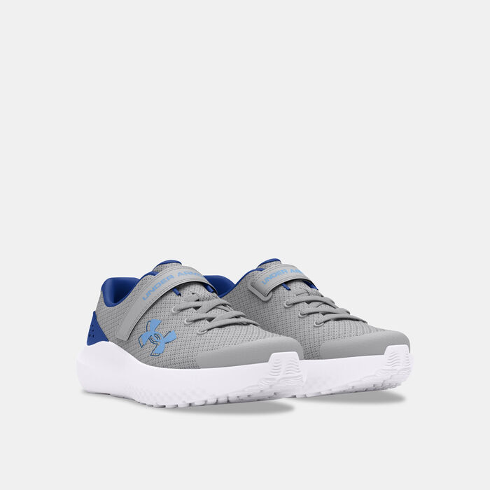 Under Armour Kids' Surge 4 AC Running Shoes Grey image number 1