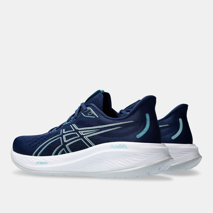 ASICS Men's GEL CUMULUS 26 Running Shoes Blue ASICS Men's GEL CUMULUS 26 Running Shoes Blue image number 2
