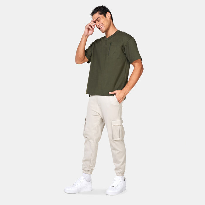 Sun and Sand Sports Men's Hybrid T-Shirt Green Sun and Sand Sports Men's Hybrid T-Shirt Green image number 2