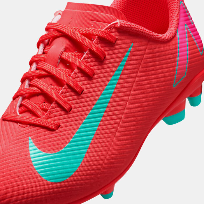 Nike Kids' Mercurial Vapor 16 Club Multi Ground Football Shoes Red Nike Kids' Mercurial Vapor 16 Club Multi Ground Football Shoes Red image number 4