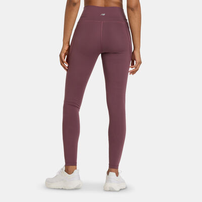New Balance Women's Harmony Pocket Training Leggings Purple