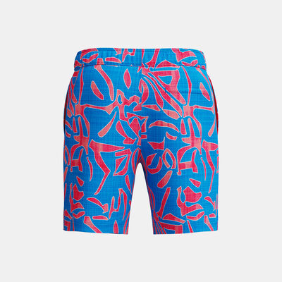 Speedo Men's Print Redondo Edge Volley Swimming Trunks Blue Speedo Men's Print Redondo Edge Volley Swimming Trunks Blue