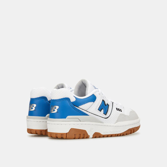 New Balance Kids' BB550 Shoes Grey New Balance Kids' BB550 Shoes Grey image number 3