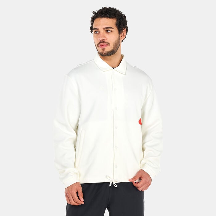 adidas Men's Coach Jacket Beige adidas Men's Coach Jacket Beige image number 0