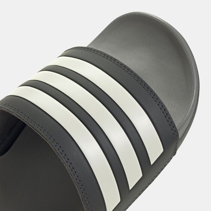 adidas Adilette Comfort Slides Grey adidas Adilette Comfort Slides Grey image number 5
