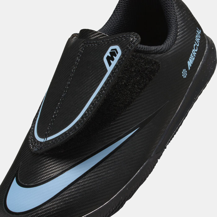Nike Kids' Mercurial Vapor 16 Club Indoor Court Football Shoes Black Nike Kids' Mercurial Vapor 16 Club Indoor Court Football Shoes Black image number 4