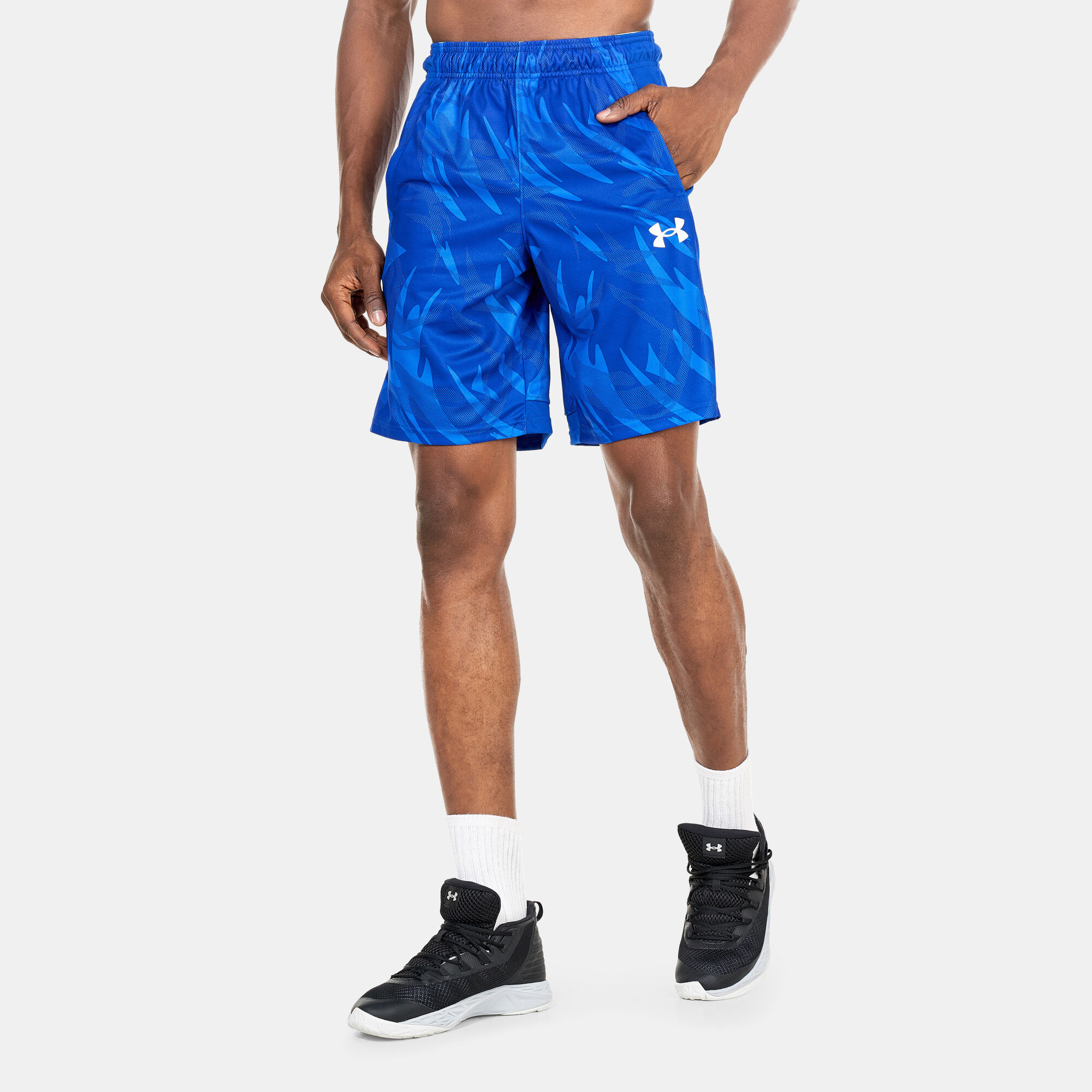 Men's ua outlet raid printed shorts