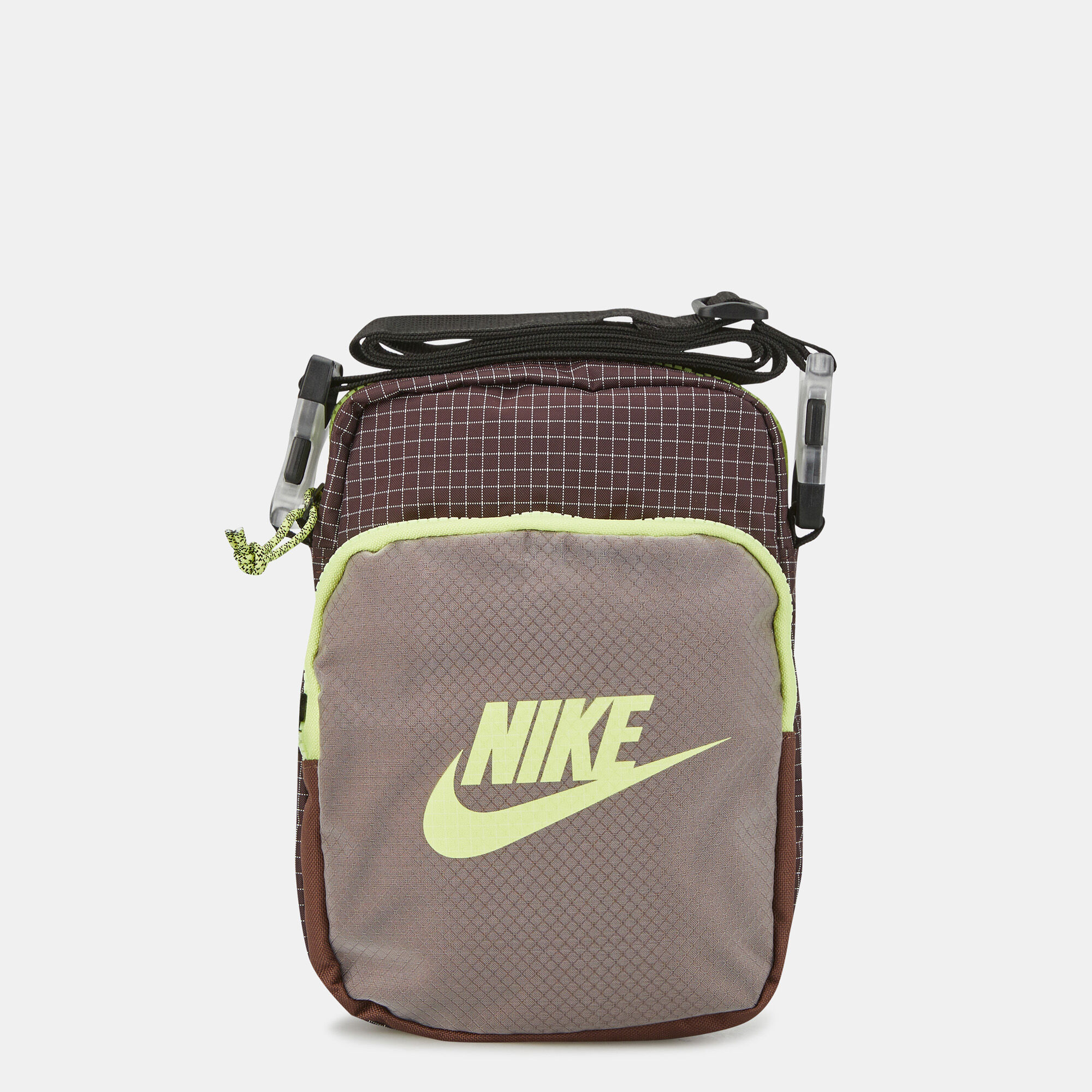 Buy Nike Heritage 2.0 Small Items Crossbody Bag Brown in KSA SSS